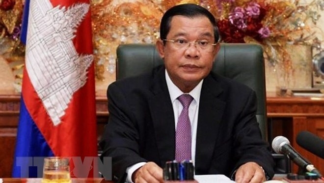 Cambodian PM hopes for expanded trade ties with Vietnam
