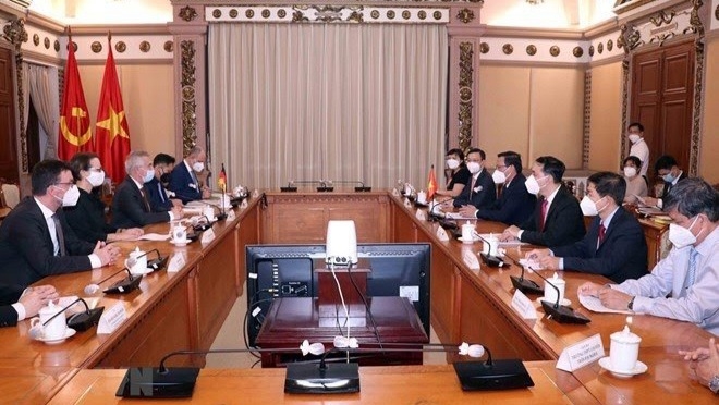 Ho Chi Minh City hopes to receive support from Frankfurt in urban development