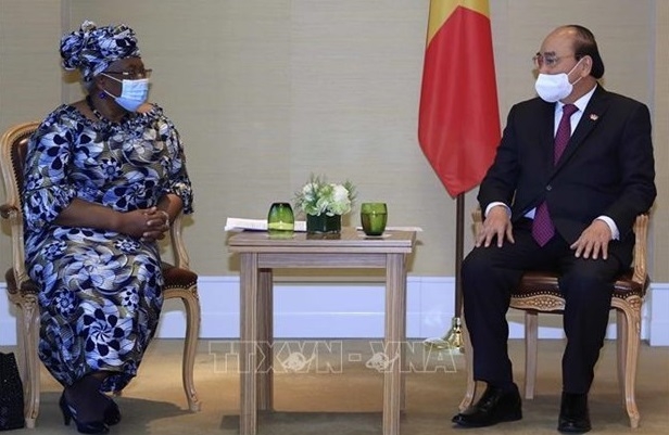 President Nguyen Xuan Phuc active in Switzerland