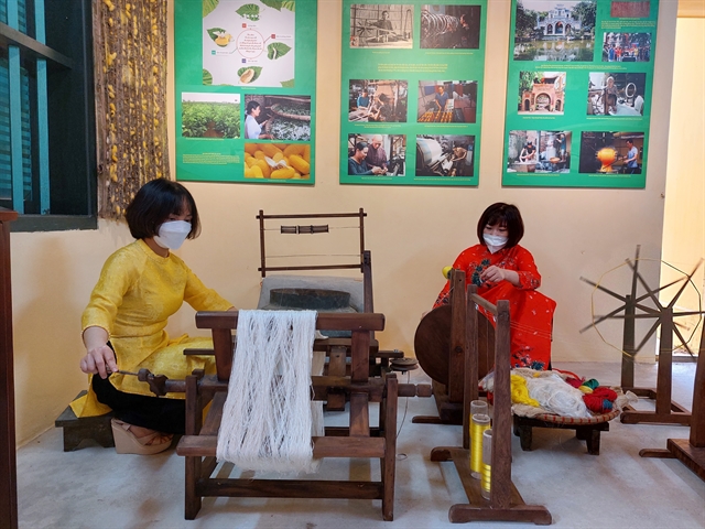 Cultural space opens in Vạn Phúc Silk Village