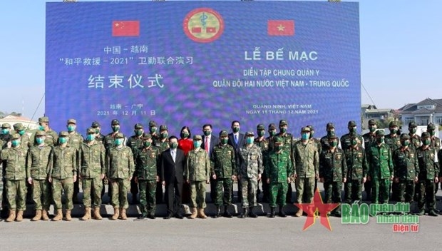 Armies of Vietnam, China wrap up medical relief exercise in Quang Ninh