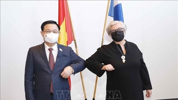 Top legislator congratulates Finland on 104th Independence Day