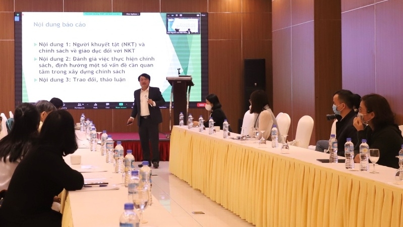 Workshop looks to better policies on education, health for disabled people