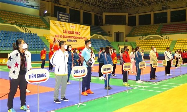 National Taekwondo Championship 2021 opens in Thua Thien-Hue