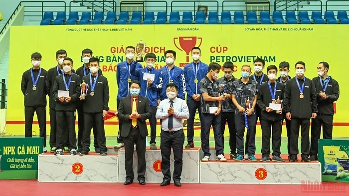 Nhan Dan Newspaper table tennis tourney wraps up