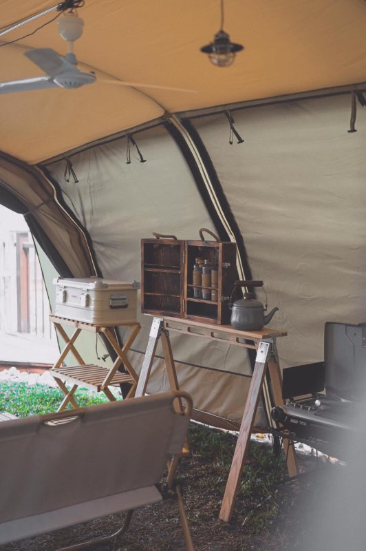 Coffee shop combined with camping » Vietnam News - Latest Updates and