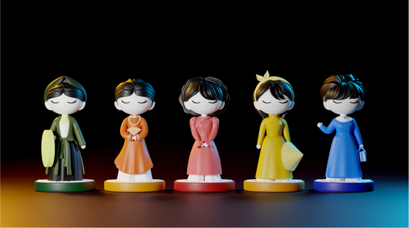 Vietnamese graduate builds board game thesis showcasing traditional clothing