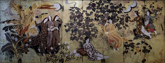 Virtual exhibition shows masterpieces of sơn mài