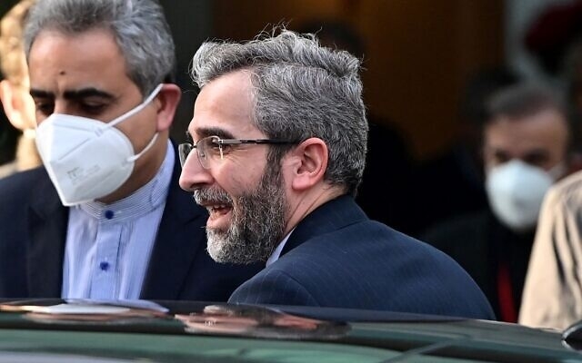Iran top negotiator says nuclear talks to pause for a few days