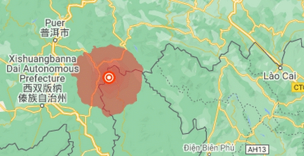 Strong earthquake jolts Laos