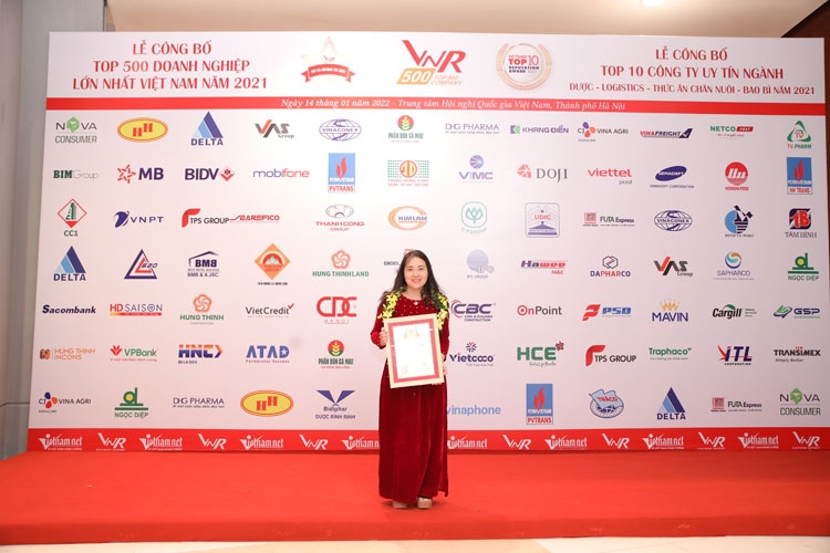 Herbalife Vietnam Named Top 500 Largest Companies in Vietnam 2021
