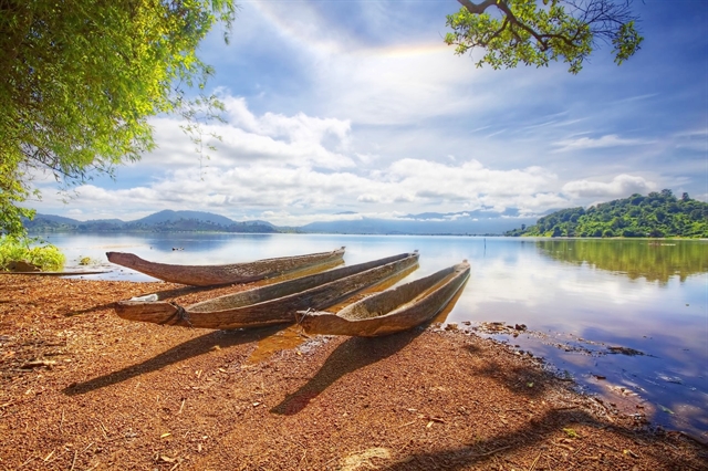 Lắk Lake, a peaceful spot in the Central Highlands