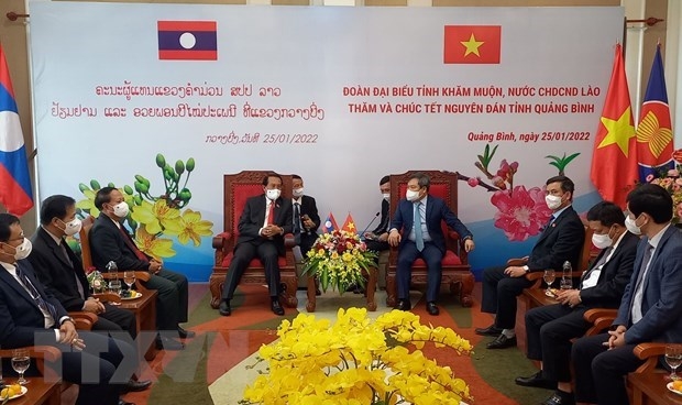 Khammoune's leader pays pre-Tet visit to Quang Binh province