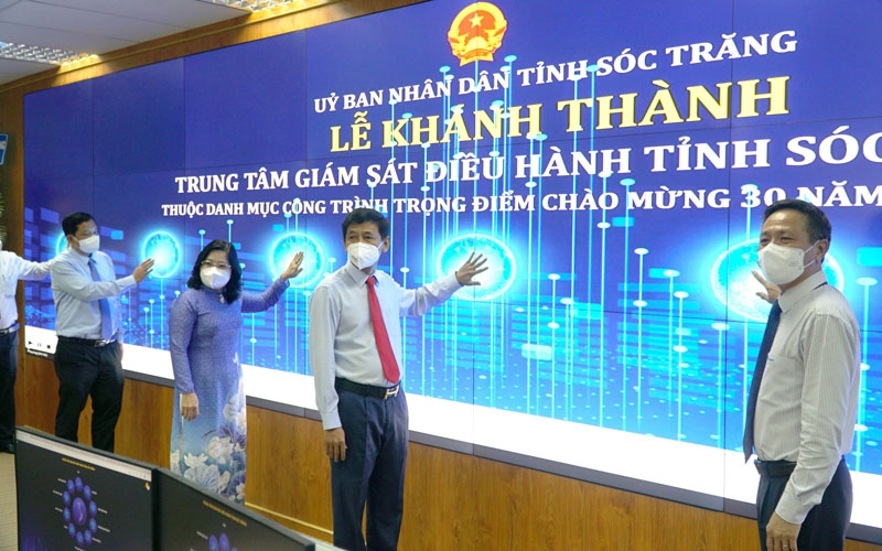 Soc Trang Provincial Operation and Supervision Centre launched