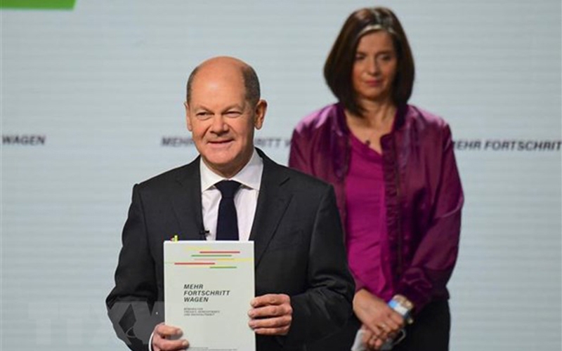 First challenges of German Chancellor