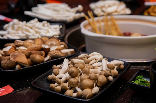 Mushroom hotpot reunites families and friends