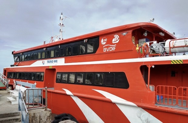 Vung Tau-Con Dao speedboat service resumed after pandemic hiatus