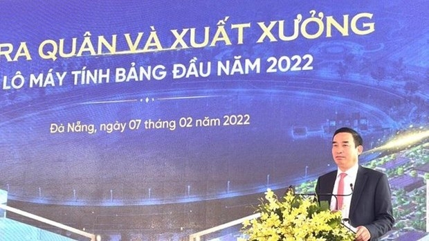 First locally-made tablets roll off production line in Da Nang
