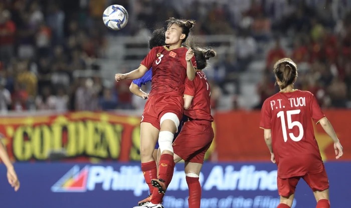 Shut-up of midfielder Chuong Thi Kieu’s lovely header hitting Taiwan’s internet