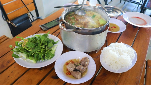 Stingray hotpot – Vũng Tàu’s popular specialty