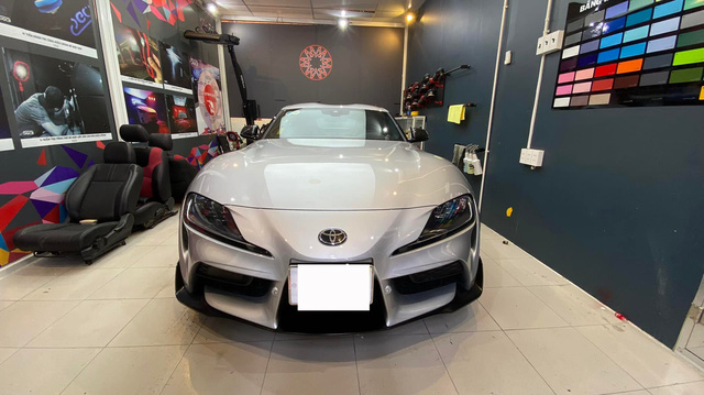 After 6 months of being abandoned, the first Toyota Supra 2021 in Vietnam suddenly returned to the giant Saigon
