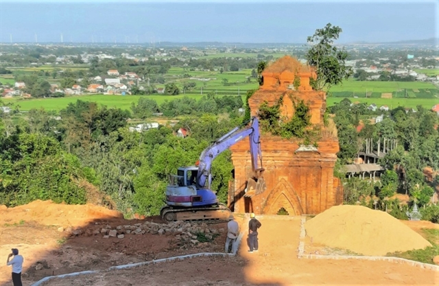 Bình Định suspends thousand-year-old tower restoration project