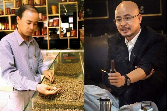 Who’re the three mysterious males who quietly contributed to constructing the ’empire’ of Trung Nguyen and Dang Le Nguyen Vu?