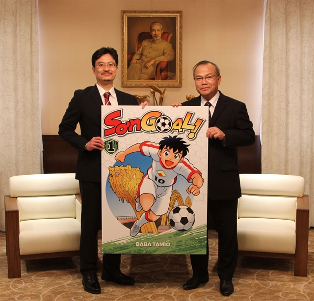 Manga series about Vietnamese footballer to be released
