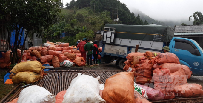 A bridge connecting mountainous farmers to the world