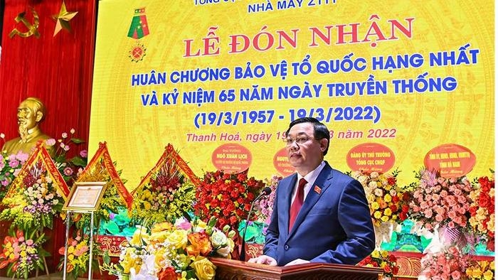 NA Chairman attends celebration of military factory's anniversary