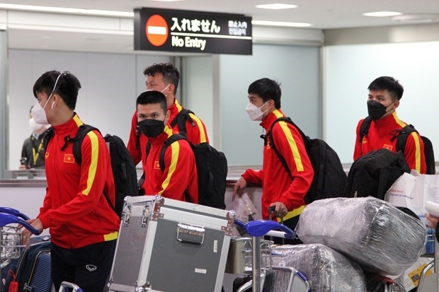 All Vietnamese players tested negative to SARS-CoV-2 upon arrival in Japan
