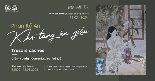 Unpublished artwork by painter Phan Kế An to be displayed
