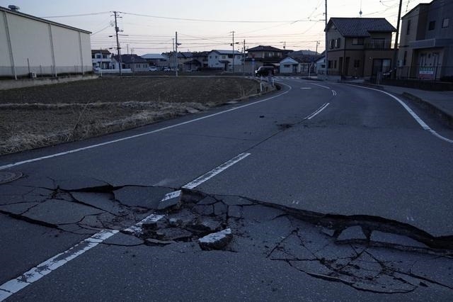 Japan assesses damage morning after powerful quake