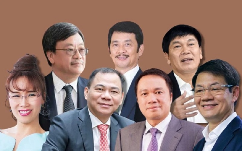 7 Vietnamese billionaires within the high richest billionaires on the ...