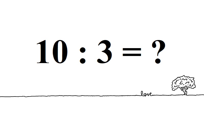 ’10: 3 = -3′ the woman’s method of calculating the unruly reply made the folks ‘admired’