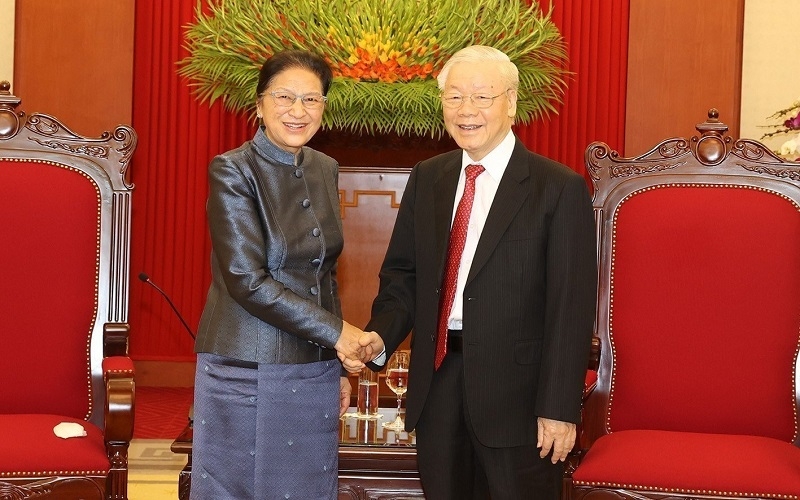 Vietnam gives highest priority to relations with Laos: Party chief