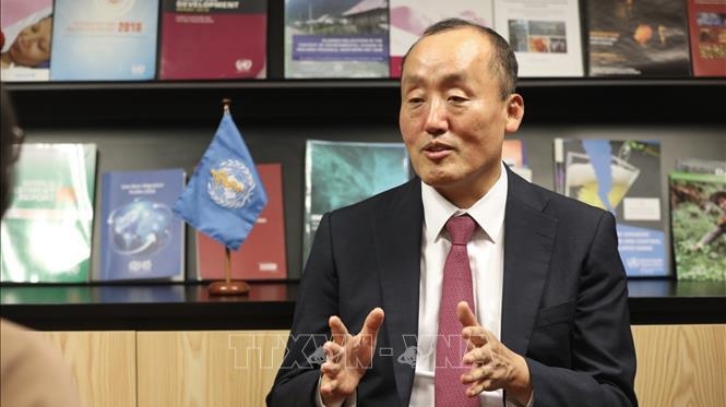 WHO representative honoured with insignia
