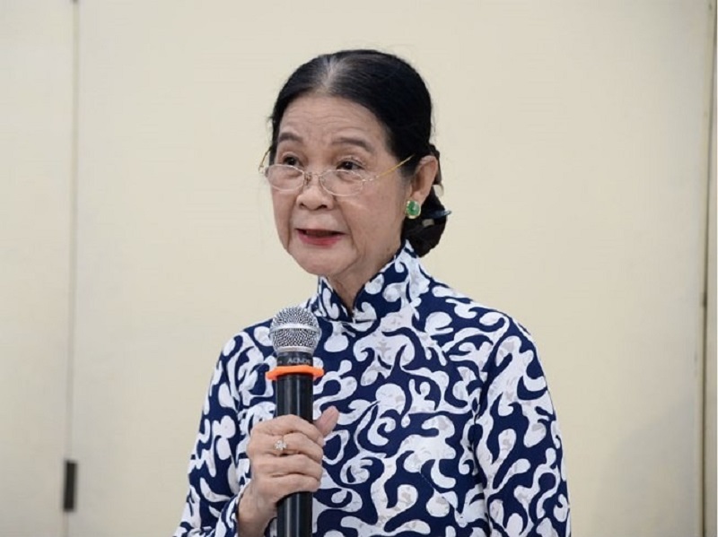 Portrait of feminine lawyer Truong Thi Hoa, who is predicted to face as much as defend Ms. Nguyen Phuong Grasp