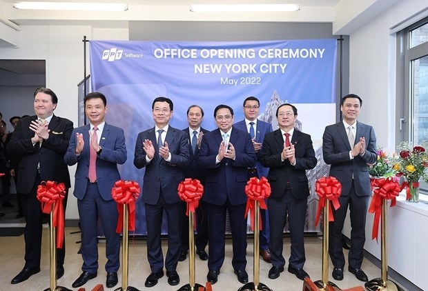 PM attends opening ceremony of FPT Software's second office in New York