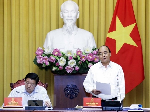 President reviews progress of project on law-governed state building