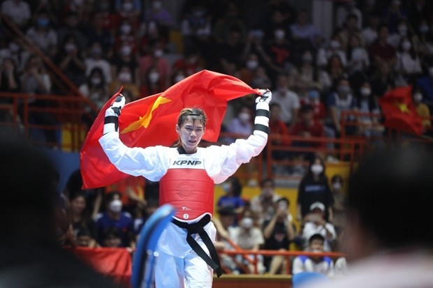 SEA Games 31: Two more gold medals for Vietnamese taekwondo team ...