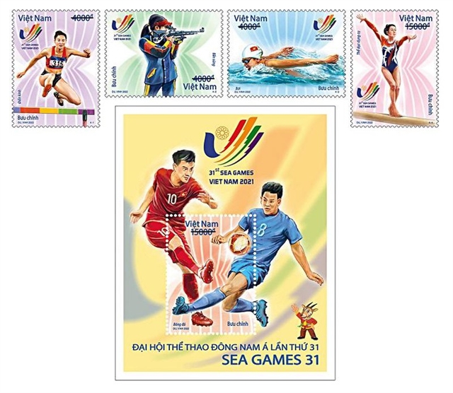 SEA Games stamp collection launched in capital city