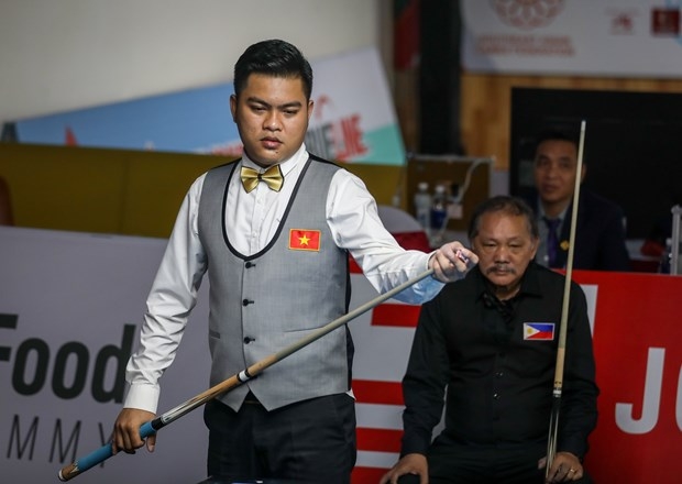Vietnam win gold, silver in 1-cushion carom billiards