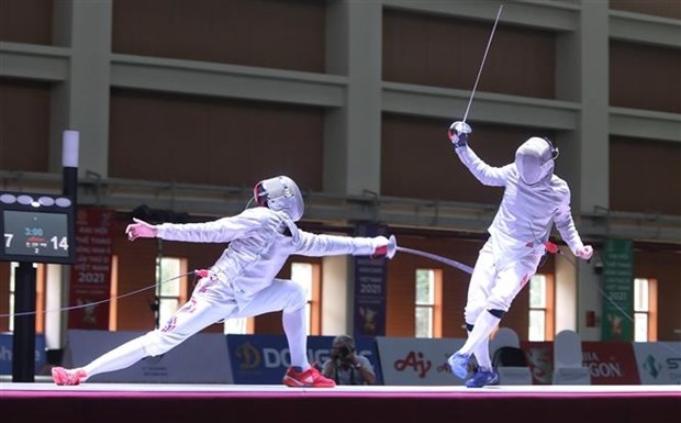 Vietnamese athletes win more golds at ongoing SEA Games 31