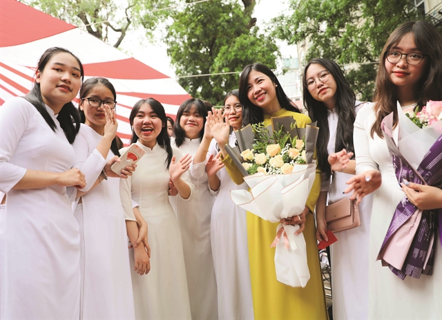 Students say farewell to their high school years