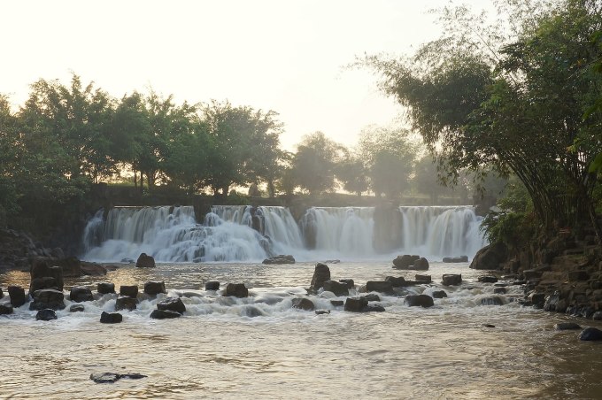 Check-in stream, waterfall near Ho Chi Minh City