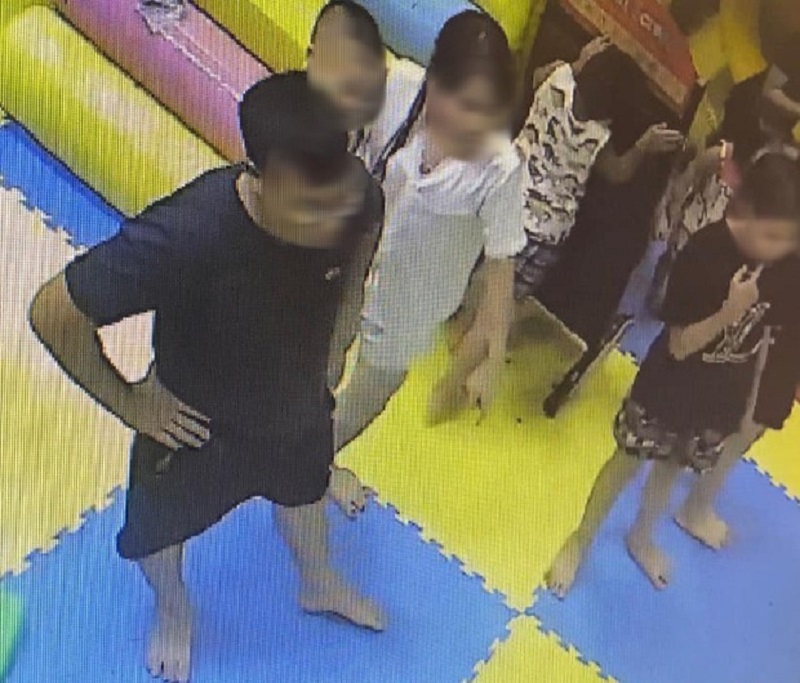 Establish the person who assaulted a 4-year-old lady in Linh Dam amusement park