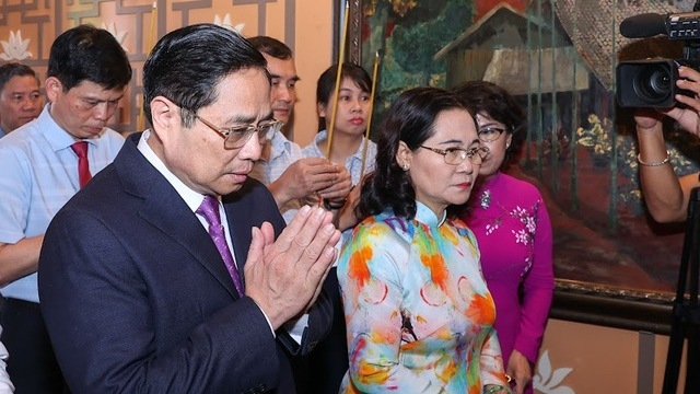 PM Pham Minh Chinh pays tribute to President Ho Chi Minh
