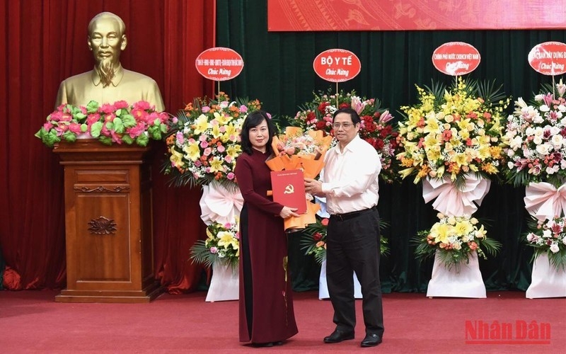 Party Secretary of Bac Ninh province appointed Acting Minister of Health