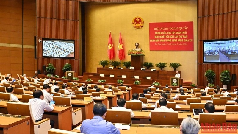 Photos: National conference on 5th Plenum resolutions concludes